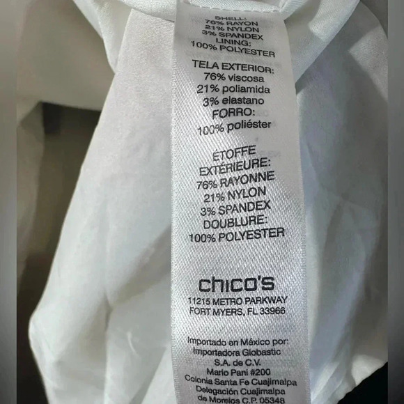 Chico’s color block statement jacket topper size 1 (M) NWT - Picture 13 of 14